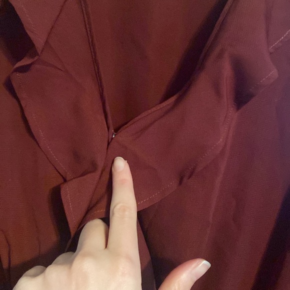 Maroon dress - Picture 2 of 2